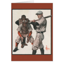 Vintage Baseball Greeting Cards