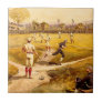 Vintage Baseball Game Tile Vintage Baseball Game Tile