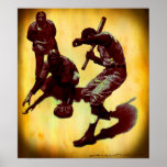 Vintage Baseball Poster posters