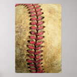 Vintage Baseball Print