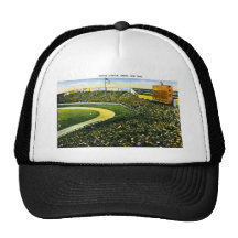 Vintage Baseball Stadium, Bronx, New York Mesh Hat
