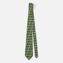 Vintage Baseball Stadium From Above Tie