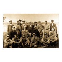 Vintage Baseball Team posters by scenesfromthepast Vintage Baseball Team posters