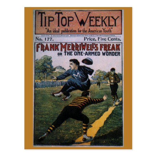 Vintage Baseball, Tip Top Weekly Magazine Cover Postcard | Zazzle