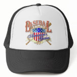 Vintage Baseball USA Shield Mesh Hat