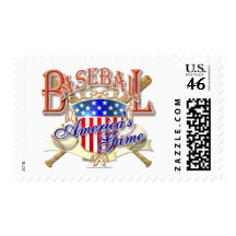 Vintage Baseball USA Shield Stamp