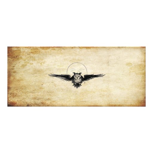 Vintage Bat Halloween Ticket Invitation