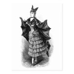 Vintage Bat Lady Postcards