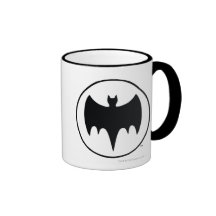 Vintage Bat Symbol Mugs