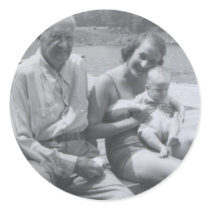 Vintage Bathing Beauties (16) Round Stickers