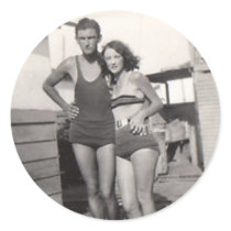 Vintage Bathing Beauties (72) Sticker