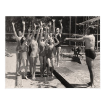 Vintage Bathing Suits Postcard - 1766908-4