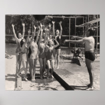 Vintage Bathing Suits Poster - 1766908-1