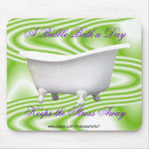 Vintage Bathtub Mousepad-customize it by MakaraPhotos Vintage Bathtub Mousepad-customize it