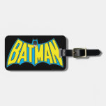 Vintage Batman Logo 2 Luggage Tag