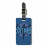 Vintage Batman Logo luggage tags