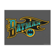 Vintage Batman Logo Postcards
