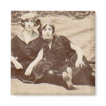 Vintage Beach and Swim Photos (8) Magnets