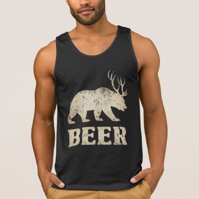 Vintage Bear Deer Tee Shirts