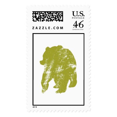 Vintage Bear Kenai Disney stamps