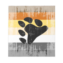 Vintage Bear Pride Scratch Pads