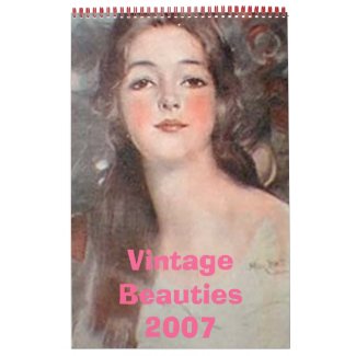 Vintage Beauties Calendar calendar