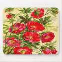 Vintage Beauties Floral Mousepad by vintagegiftmall Vintage Beauties Floral Mousepad
