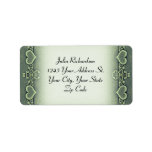 vintage beautiful wedding labels