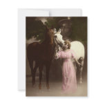Vintage *Beauty and the Horses* Custom Invitation