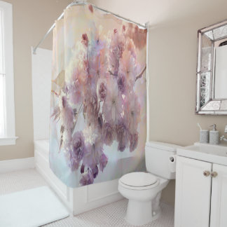 Cherry Blossom Shower Curtains Zazzle