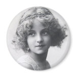 Vintage Beauty Fridge Magnet