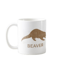Vintage Beaver Mugs