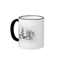 Vintage Bee Boxes Honey Mugs