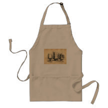 Vintage Beekeeping Beehives Beehive Apron