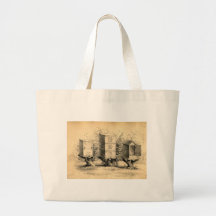 Vintage Beekeeping Beehives Beehive Bag