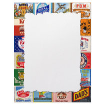 Vintage Beer Advertisement Letterhead Stationery