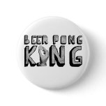 Vintage Beer Pong King buttons