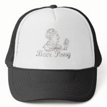 Vintage Beer Pong King hats