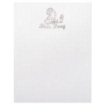 Vintage Beer Pong King letterhead