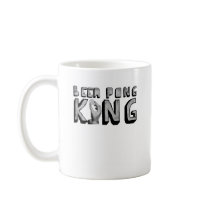 Vintage Beer Pong King mugs