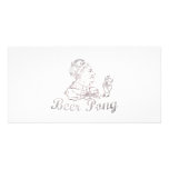 Vintage Beer Pong King Personalized Photo Card