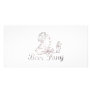 Vintage Beer Pong King Personalized Photo Card