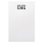 Vintage Beer Pong King Custom Stationery