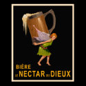 Vintage beer poster