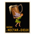 Vintage beer poster posters