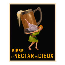 Vintage beer poster posters