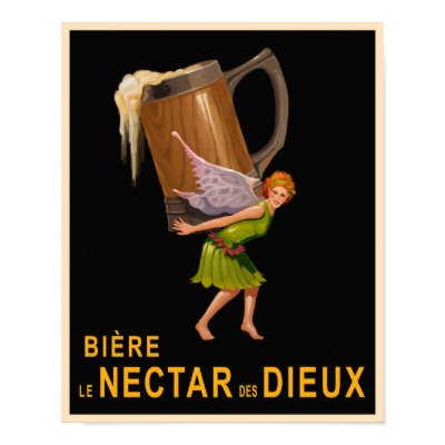Vintage beer poster by stevethomas