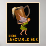 Vintage beer poster posters