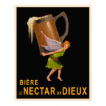 Vintage beer poster