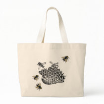 Vintage Bees Bags